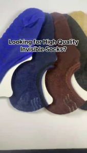 12 Pairs Mens Thick Silicone Anti-Skid Foot Socks/Comfortable and Secure Grip for Everyday Wear