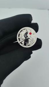 NH35 Dial 28.5mm Watch Parts Replacement Accessories Patterned Dial Suitable for NH35/NH36 Movement Dial