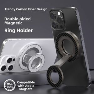 Piple | Dual-Sided Magnetic Ring Holder Universal Phone Stand with Rotating Frame