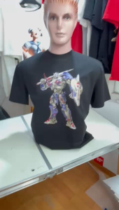 Kaos Pria 3 Dimensi Motif Animasi Optimus Prime Tshirt Oblong Katun 24s H0152 By Hans & co