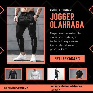 celana olahraga / trackpans olahraga pria /bawahan olahraga / celana jogger