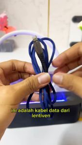 WANKEI LENTIVEN 5A Fast Charging Kabel Data Micro USB Type C Iphone Ios Cable LED