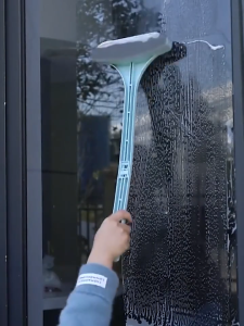 【Adanon】แปรงทำความสะอาดหน้าต่าง แปรงล้างมุ้งลวด ล้างกระจก หลายฟังก์ชัน แบบไม่ต้องถอด สุดยอดอุปกรณ์