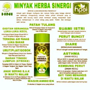 minyak herba sinergi