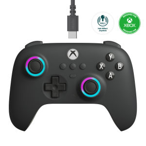 8BitDo | 8Bitdo Ultimate C Wired Controller For Xbox With Hall Effect joysticks Support For Xbox Series X|S/Xbox One/Windows10/11 Gamepad