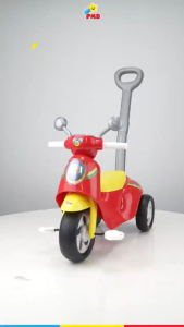 MAINAN ANAK MOTOR FOOT TO FLOOR F103 SPIVA BY PMB TOYS // MOTOR MINI ADA PENDORONG MENARIK DAN UNIK