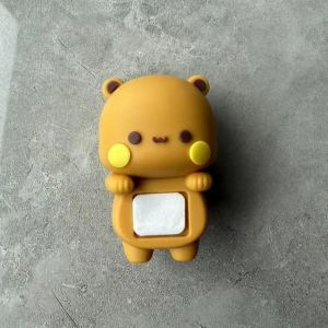 Kawaii Bubu Dudu Anime Figures Home Car Phone Ornament Cute Panda Mini Toy Cartoon Yier Bear Doll Screen Decor Couple Gift