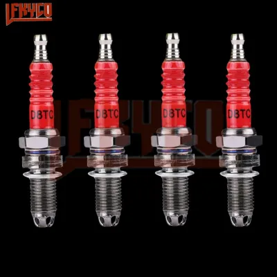 Bugi Đua 3 Điện Cực A7TC D8TC Cho Xe Máy GY6 CG 50 70 110 125 150CC Xe ATV Xe Tay Ga Xe Địa Hình Xe Kart - Gói 1/2/3/4/5 Cái