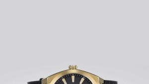 Fossil Mens Everett Analog Watch ( FS6089 ) - Quartz Gold Case Round Dial 18 MM Black Leather Band