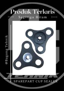 Sparepart Mesin Cup Sealer Segitiga hitam  Cup Sealer Berlaku Semua Merek