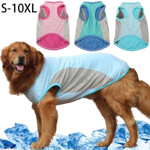 Summer Pet Dog Clothes Breathable Cooling Reflective Vest Small Medium Large Dog Puppy Cooling Quick Dry Summer Vest Pet Clothes