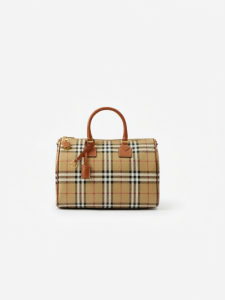 Burberry | Plaid Medium Bowling Bag