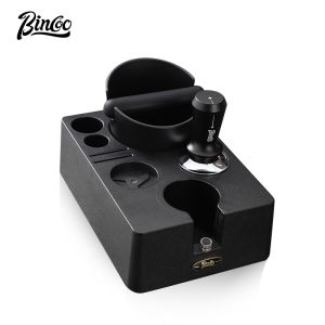 BINCOO ชุดที่อัดกาแฟเครื่องจ่ายผงกาแฟแบบผงกาแฟฐานแบบกดอเนกประสงค์ใช้ฐานจัดเก็บผงค้อนชุดถังขนาด51/ 58มม.