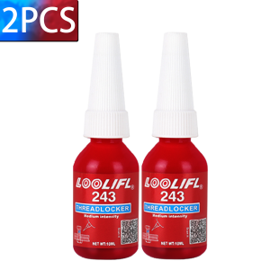 LOOLIFL | 222 243 271 Threadlocker Anaerobic Glues Anti Loose Screw Glues Fastening Quickly Cured Thread Locking Agent Sealant for Screws