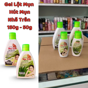 Gel Lột Mụn Hút Mụn Nhã Trân 150g  Gel Nha Đam Than Hoạt Tính  Giúp Lấy Mụn Cám Đậu Đen Hiệu Quả .