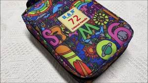 72/120สี HB ดินสอสีน้ำมันปากกาไนลอนชุดกระเป๋าอุปกรณ์ศิลปินนักเรียนภาพวาดระบายสีวาดดินสอสีไม้