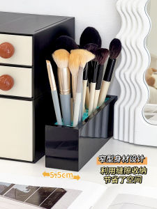 กล่องเก็บเครื่องสำอางแบบแยกช่อง จัดระเบียบเครื่องสำอางบนโต๊ะแต่งหน้า ที่ใส่ลิปสติกแบบหลายช่อง อุปกรณ์สำหรับจัดระเบียบในครัวเรือน