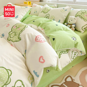 Miniso | Cotton Bed Sheet and Duvet Cover 150x200x230cm