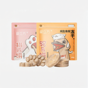 LOVE AROUND | Freeze-dried Ostrich Cat Food and Treats 40g
