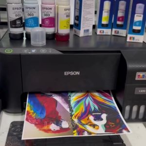 หมึกเติมแท้ EPSON เอปสัน 003 Set ใช้กับ 4 สี 4 ขวด ไม่มีกล่อง （กล่อง） for L1110 L1210 L3100 L3101 L3106 L3110 L3150 L3250 L3116 L3156 L5190 L5196 L3210 L3216 L3256