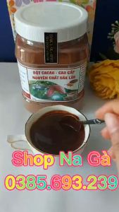 (MIỄN SHIP 15K) 500gr Bột Cacao Nguyên Chất Đăk Lăk Loại 1: Thơm Ngon Bổ Dưỡng Vị Đậm Đà (Shop Na Gà)