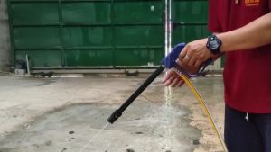 WL-150A ปืนฉีดล้างรถ 03-0200 ปืนฉีดน้ำแรงดันสูง ปืนฉีดคาร์แคร์ มือจับสีน้ำเงิน