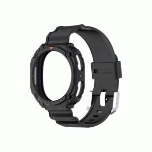 TPU Hollowed Out Watch Case+Strap Sports Band Protective Case Cover for Samsung Galaxy Watch 9 8 40mm 44mm Bracelet