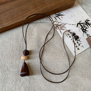 BAOYINFEI | Retro Chinese Style Long Pendant Necklace