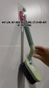 Bàn Chải Vệ Sinh Tay Cầm Dài Đa Năng - Cọ Sàn Tường Siêu Sạch Bebi123