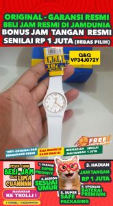 Jam Tangan QnQ VP34 J072Y: Elegan & Fungsional