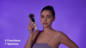 ANLAN Upgrade EMS Facial Device LED Light Therapy Sonic Vibration Anti Wrinkle Hot Cool Treatment Skin Care Beauty