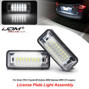Car LED License Number Plate Light Lamp White 84912FG110 For Subaru Forester Impreza Legacy BRZ WRX XV TOYOTA GT86 Scion FR-S