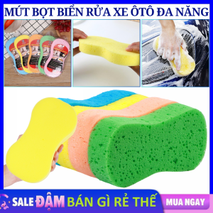 Mút Lau Rửa Xe Chuyên Dụng - Miếng Bọt Biển Vệ Sinh Nhà Cửa  Lau Rửa Bát Đĩa Đa Năng Thấm Hút Tốt - Mút Xốp Tạo Bọt Siêu Mịn Lau Rửa Đa Năng
