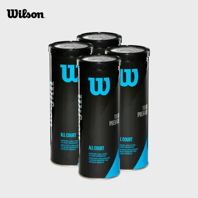WILSON Tour Premier All Court 3 Ball Can (4 Pack) Tennis Balls