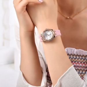Jam Tangan Wanita Cantik Original Anti Air Jonas Jasmin Strap Silikon Analog Quartz Womens Watches