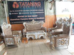 (WAJIB BACA DESKRIPSI) KURSI TAMU BELAGIO KOPER KAYU JATI FINISHING DUCO SOFA MEJA KOPI RUANG INTERIOR DEKORASI TATANING FURNTITURES JEPARA