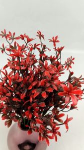 Aksesoris Melati Mekar Cabang 5 - Daun Aksesoris Hiasan Bahan Dekorasi Artfificial Rumput