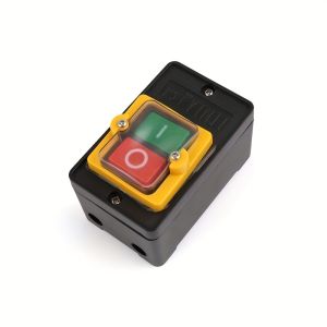 1pcs On-Off I/O Start Stop Push Button Pushbutton Switch 10A 250V AC