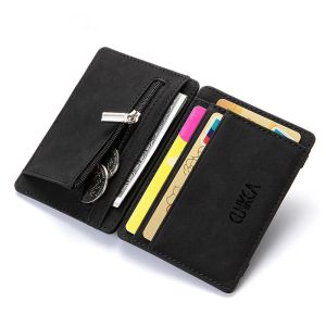 Mini Magic Wallet: A Stylish & Functional Nubuck Leather Money Clip