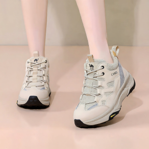 CAMEL | High Top Fleece Lined Insulated Women Outdoor Shoes