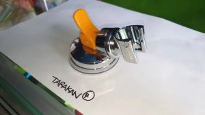 Gantungan Kepala Shower Kamar Mandi 360 Derajat Pegangan Suction Clamp Holder JJ14711