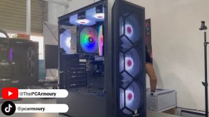 [ COMPLETE PC SET ] AMD Ryzen 7 5700G CPU Desktop Package with Built-in GPU / Prebuilt Unit For Gaming Work Online Class / Brand New RGB Ready to Use with Monitor and Free Gift / Easy Setup (Collinx Computer)