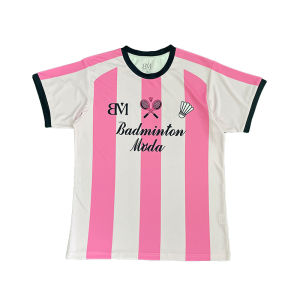 เสื้อยืดวิ่ง BM แห้งเร็ว ระบายอากาศได้ดี ลายทาง สำหรับผู้ชายและผู้หญิง ฤดูใบไม้ผลิ 2022 โพลีเอสเตอร์ ปกติ