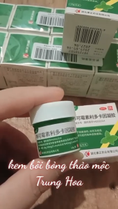 10 Lọ Kem bôi bỏng dân gian trung hoa mẫu mới cực hiệu quả dùng được cho cả mẹ bầu và em bé