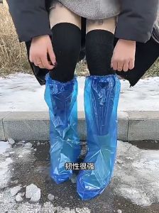 【COD】Childrens Disposable Rain Shoe Covers: Waterproof Shoe Protectors for Rainy Days#儿童一次性雨鞋套防水雨天脚套儿童
