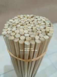 Tusuk sate runcing & stick tumpul 50 cm diameter bulat 5 mm isi 100 pcs serbaguna