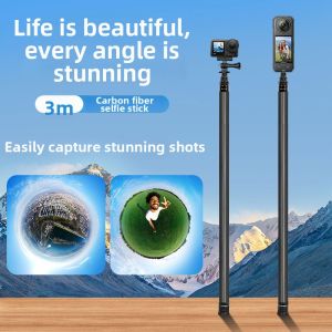 YOOCUANG | Telescopic Carbon Fiber Tripod 3m