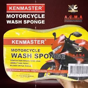 Busa Spon Cuci Motor Mobil Set 2 Pcs Wash Sponge Kenmaster