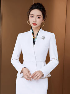 RYRYSTYLE New Womens Long sleeved Professional Suit and Pants Formal Set Interview Sales 8019 Blazer
