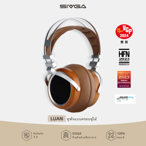 SIVGA Luan Wood Hi-Fi 50mm Dynamic Driver Open-Back Wired Over-Ear Headphone